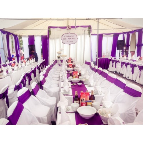 Màu sắc bàn ghế đám cưới hợp phong thủy – trăm năm kết nghĩa phu thê