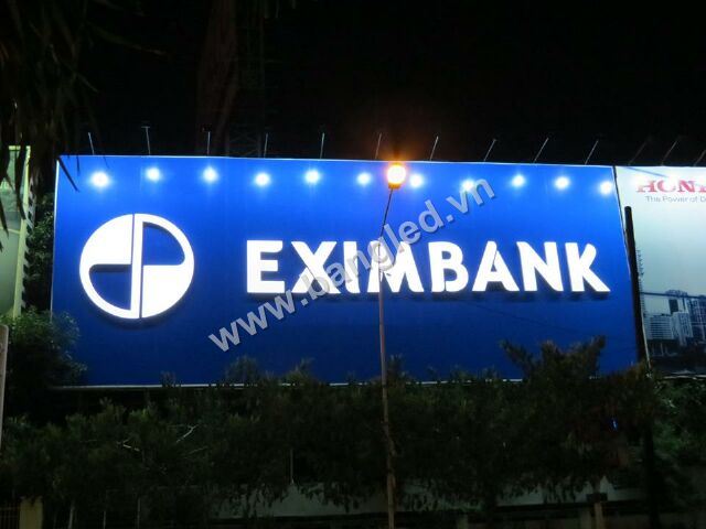 Hoàn thiện bảng chữ tole eximbank