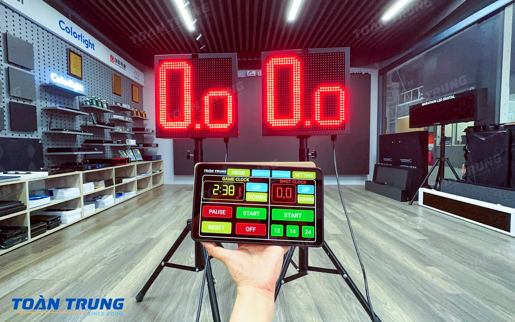 Bảng LED Kết Nối Modbus TCP/IP