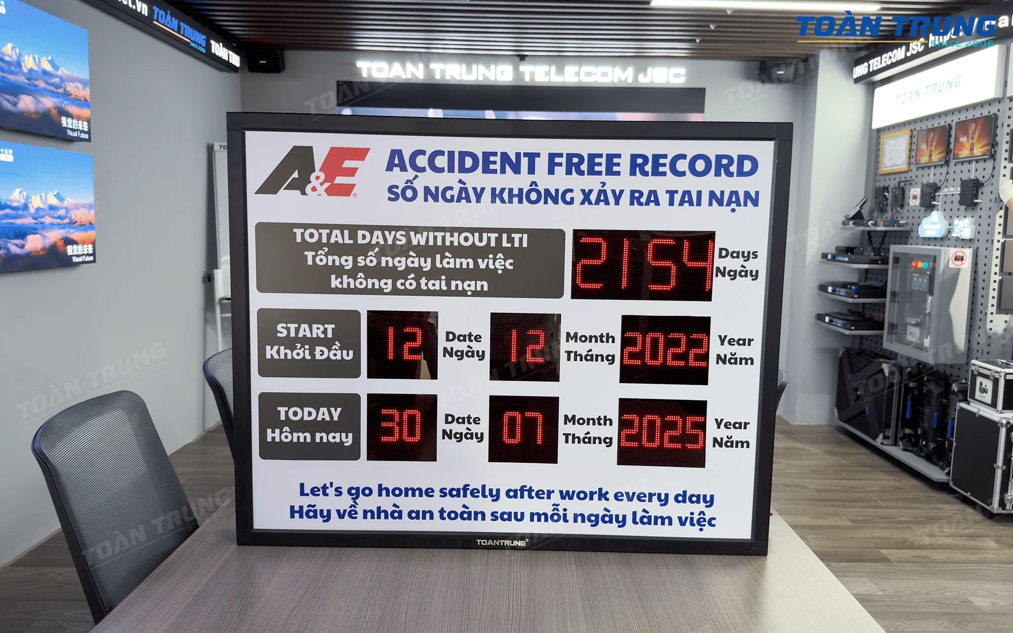 Bảng LED Kết Nối Modbus TCP/IP