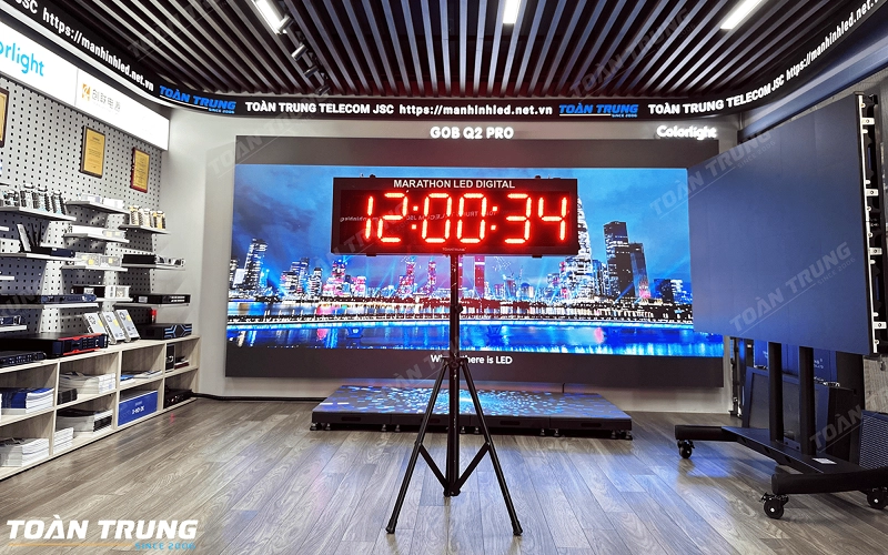 Led Marathon Clock