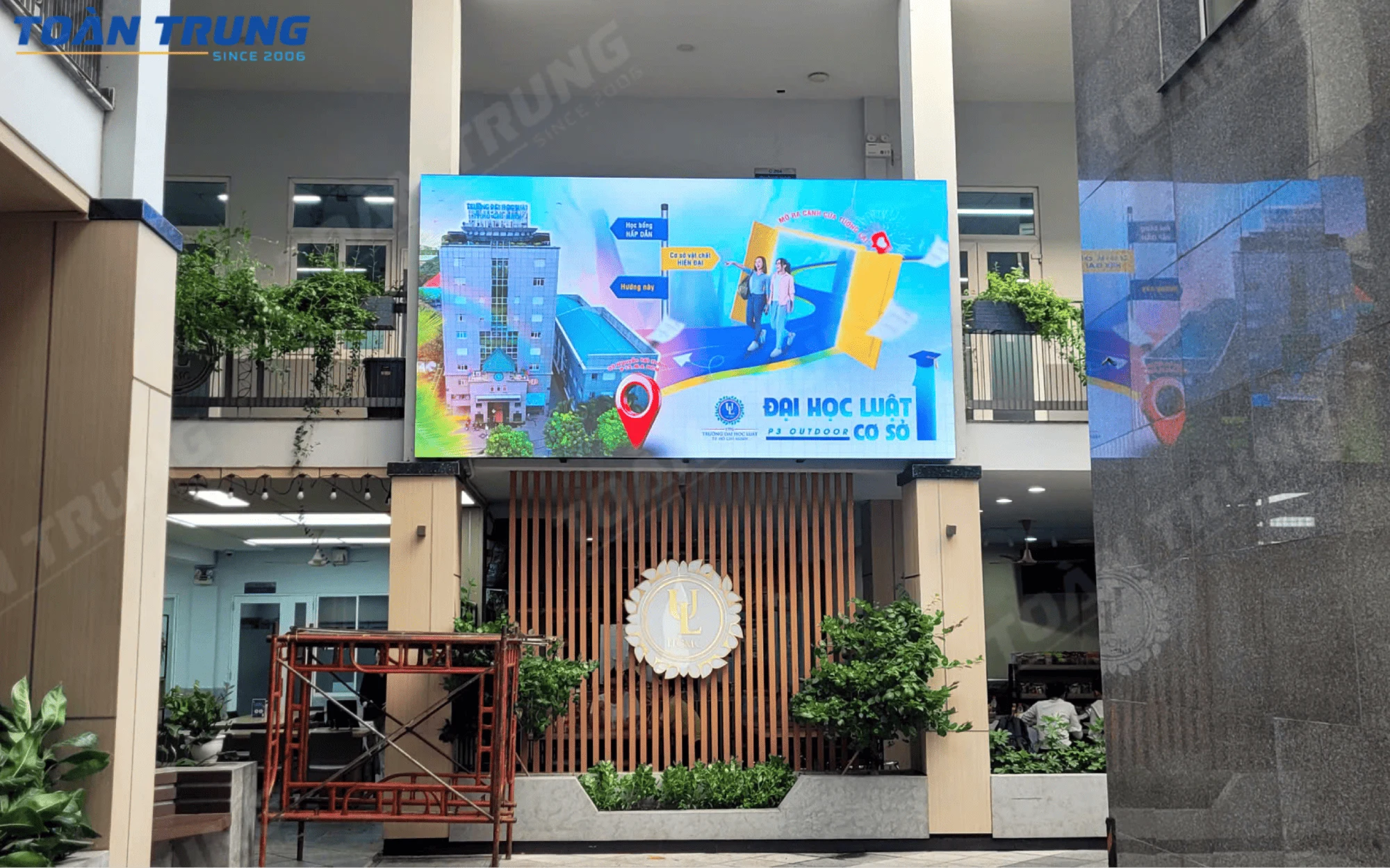 Dự án màn hình LED GOB P1.8 tại Phòng điều hành Cảng Germalink Cái Mép