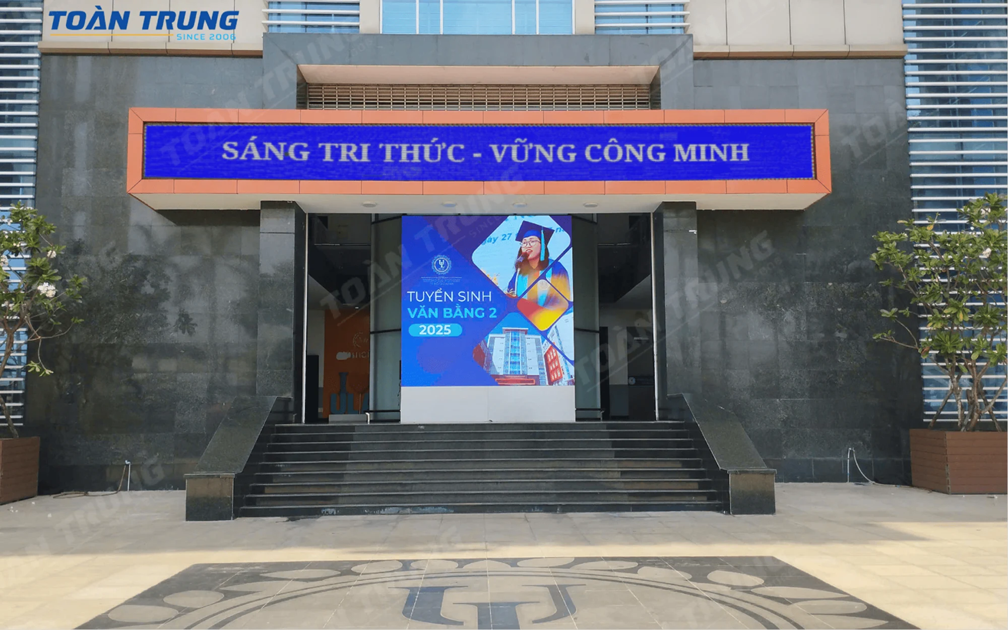 Dự án thi công hơn 600m2 LED outdoor nhiều mặt, nhiều hình dạng tại Quy Nhơn