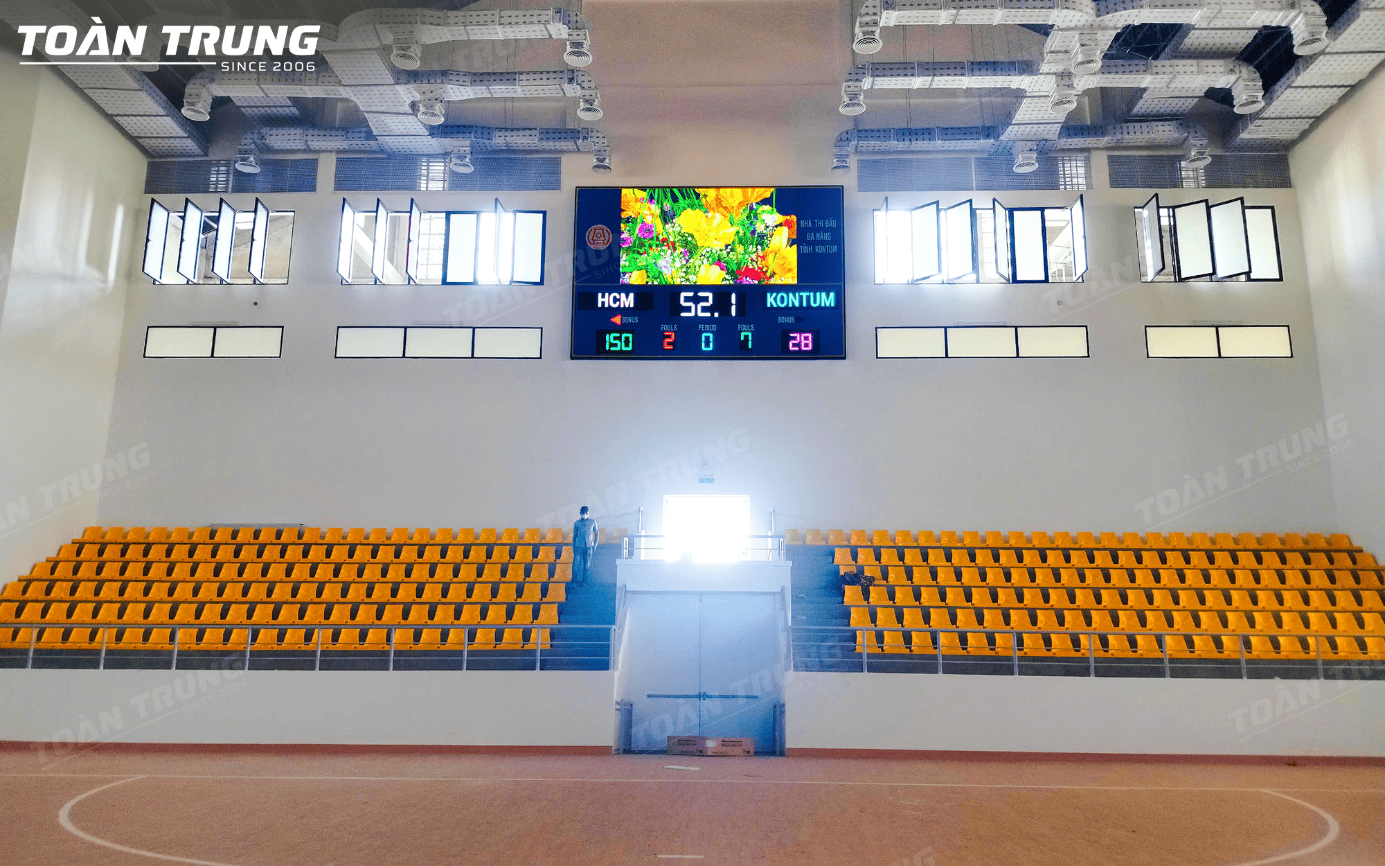 Một số dạng bảng LED điện tử thường gặp trong thể thao